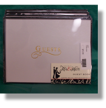 #800 Anniv Guest book $15.99